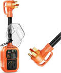 50 Amp RV Surge Protector with 15000J Protection for Campers