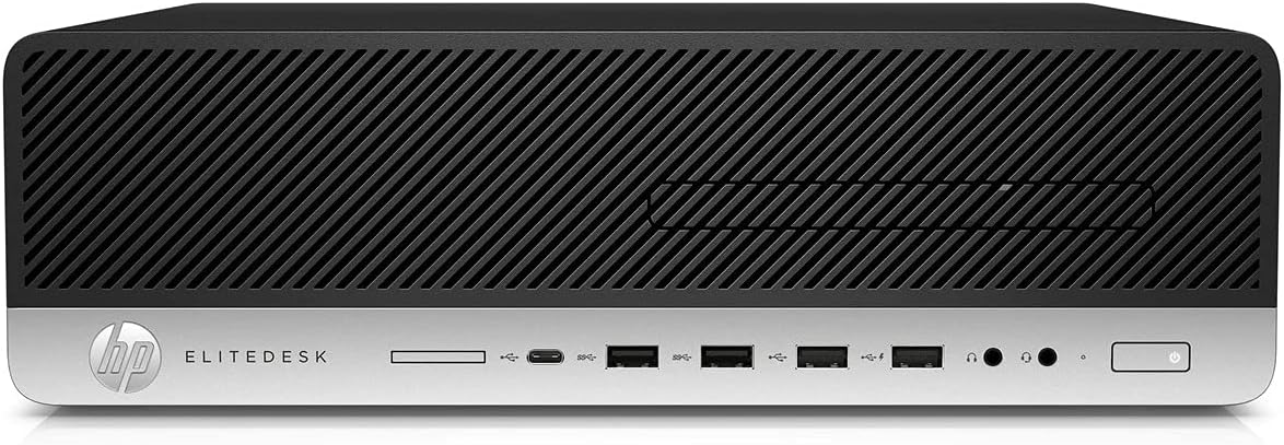 HP EliteDesk 800 G4 Small Form Desktop with Intel i5 8500