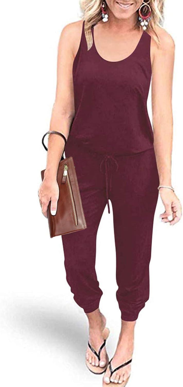 PRETTYGARDEN Womens Jumpsuit Casual Summer Romper for Every Occasion
