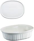 CorningWare FS12 French White 1.5qt Oval Casserole Dish - Versatile