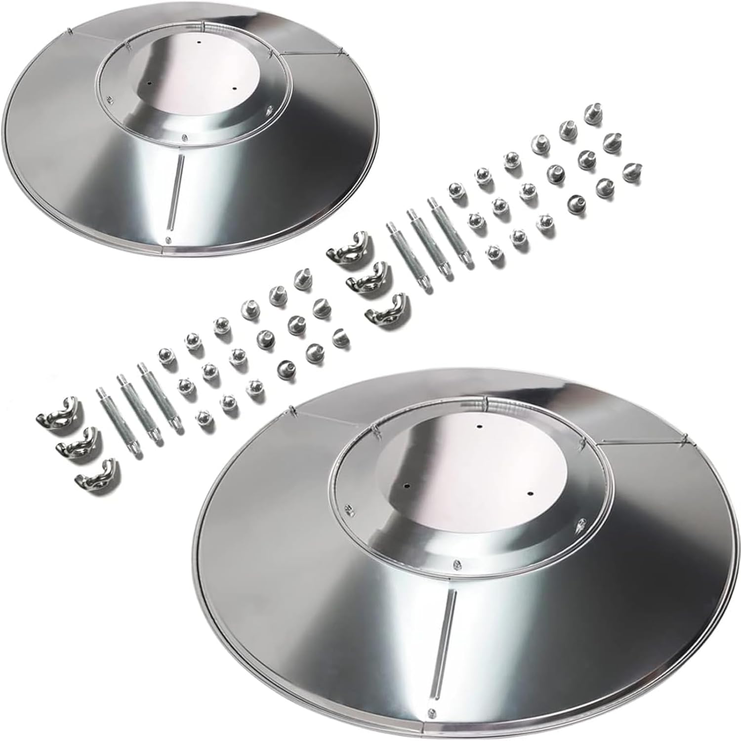 Universal Fit Patio Heater Heat Reflector Shield for Outdoor Use