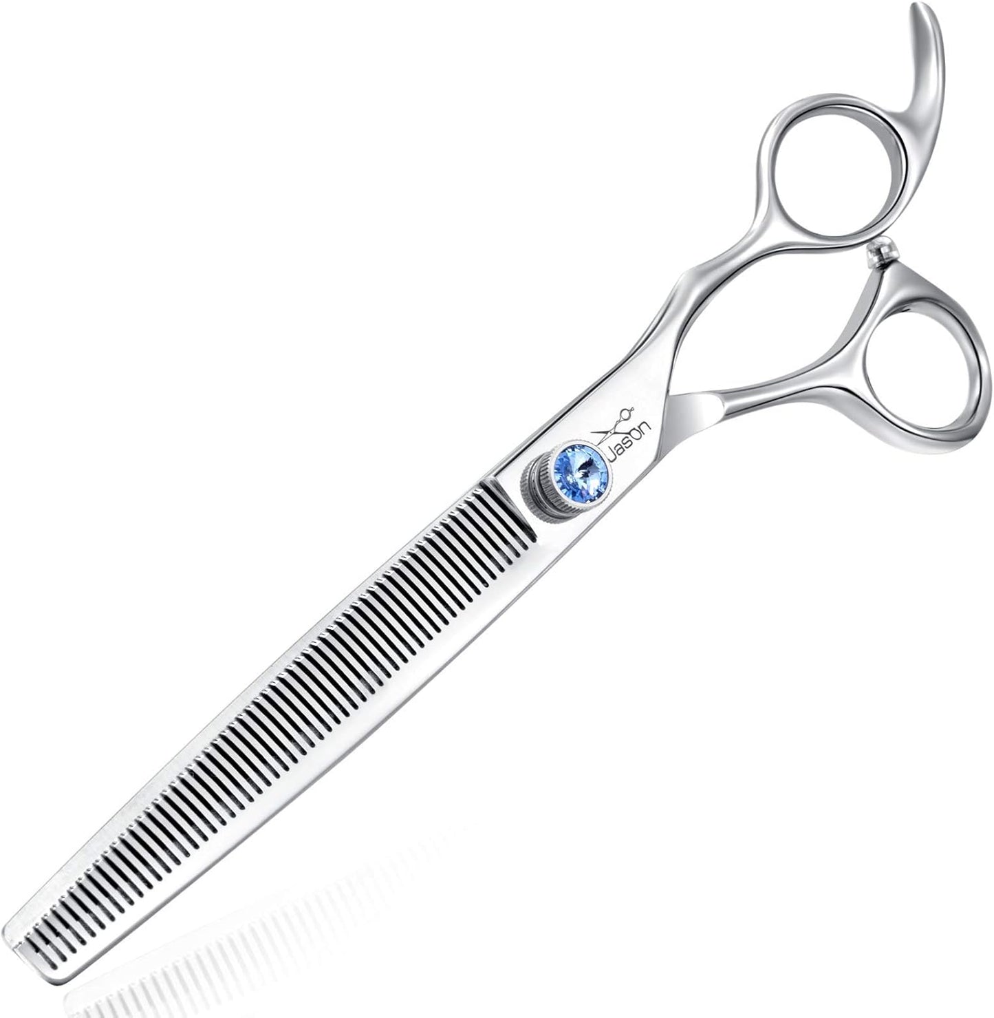7.5 Inch 56-Tooth Blending Scissors for Dogs and Cats Grooming