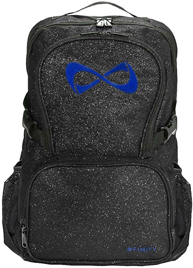 Nfinity Sparkle Backpack for Cheerleaders with Glitter Finish