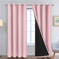 Yakamok Full Blackout Curtains 84 in Panels - True Light Block