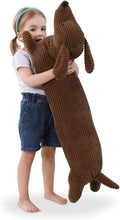 36 in Dachshund Dog Stuffed Animal Plush Body Pillow - Jumbo Cuddle