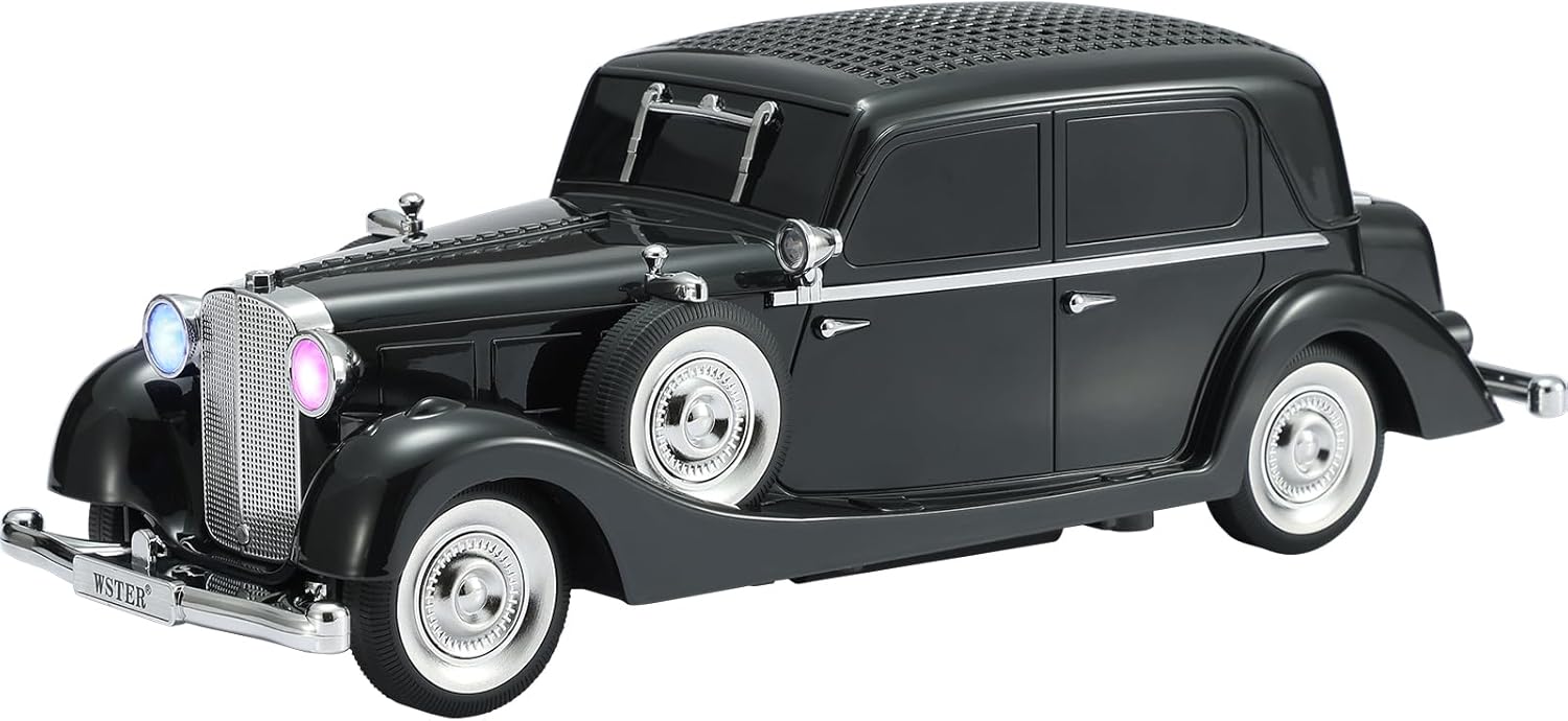 WS-1934 Retro Classic Car Bluetooth Speaker with LED Lights
