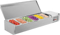 Refrigerated Condiment Prep Station 59in Sandwich Prep Table