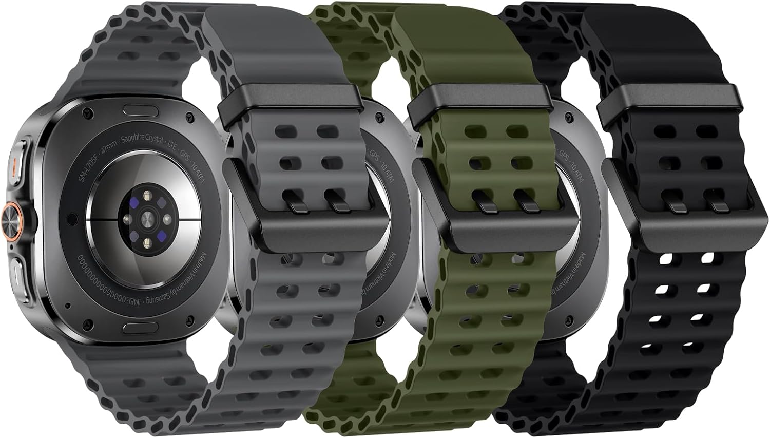 Breathable Ocean Bands for Galaxy Watch 7 Ultra
