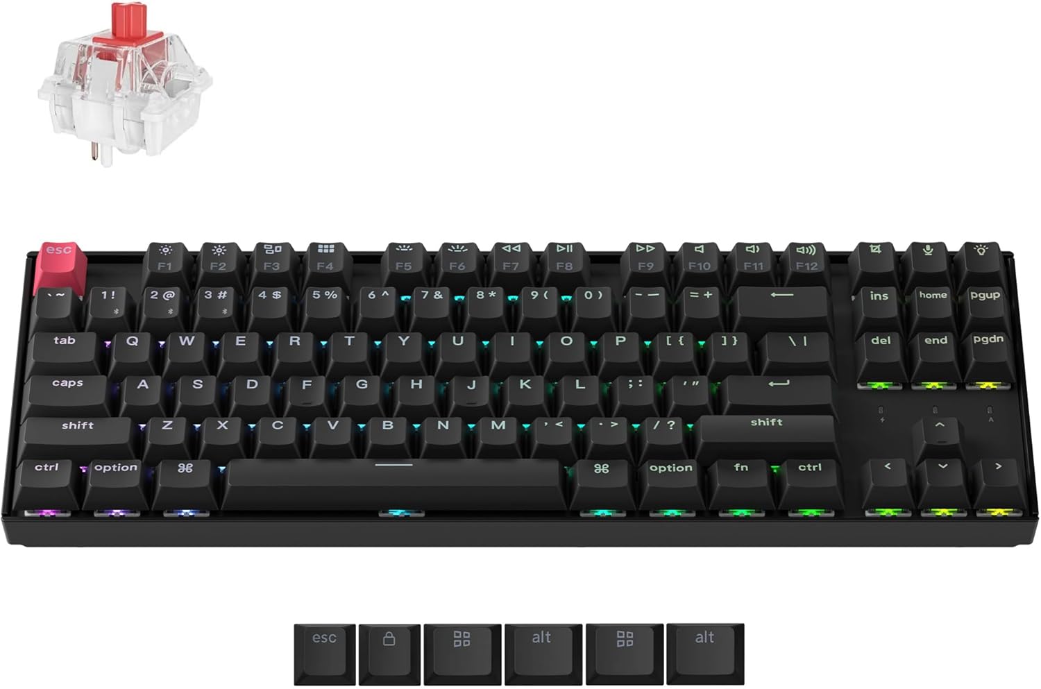 Keychron K8 Version 2 TKL Wireless Mechanical Keyboard Review