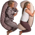 BellaMoon C Shaped Pregnancy Pillow for Sleeping - Cooling Support