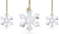 Swarovski Annual Edition Snowflake Ornament Set - Classic Keepsake