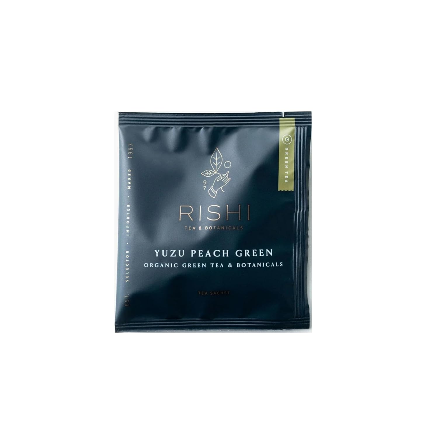 Rishi Tea Yuzu Peach Green Tea - Organic Loose Leaf Blend