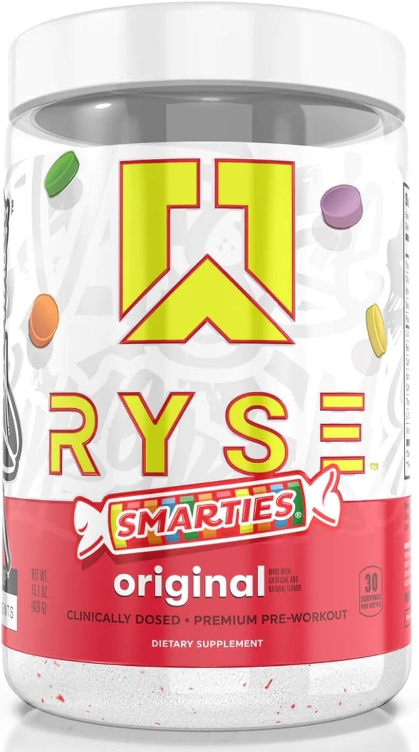 Pump Up with Ryse Core Loaded Pre! | Energy, Strength, Focus | 30 Servings