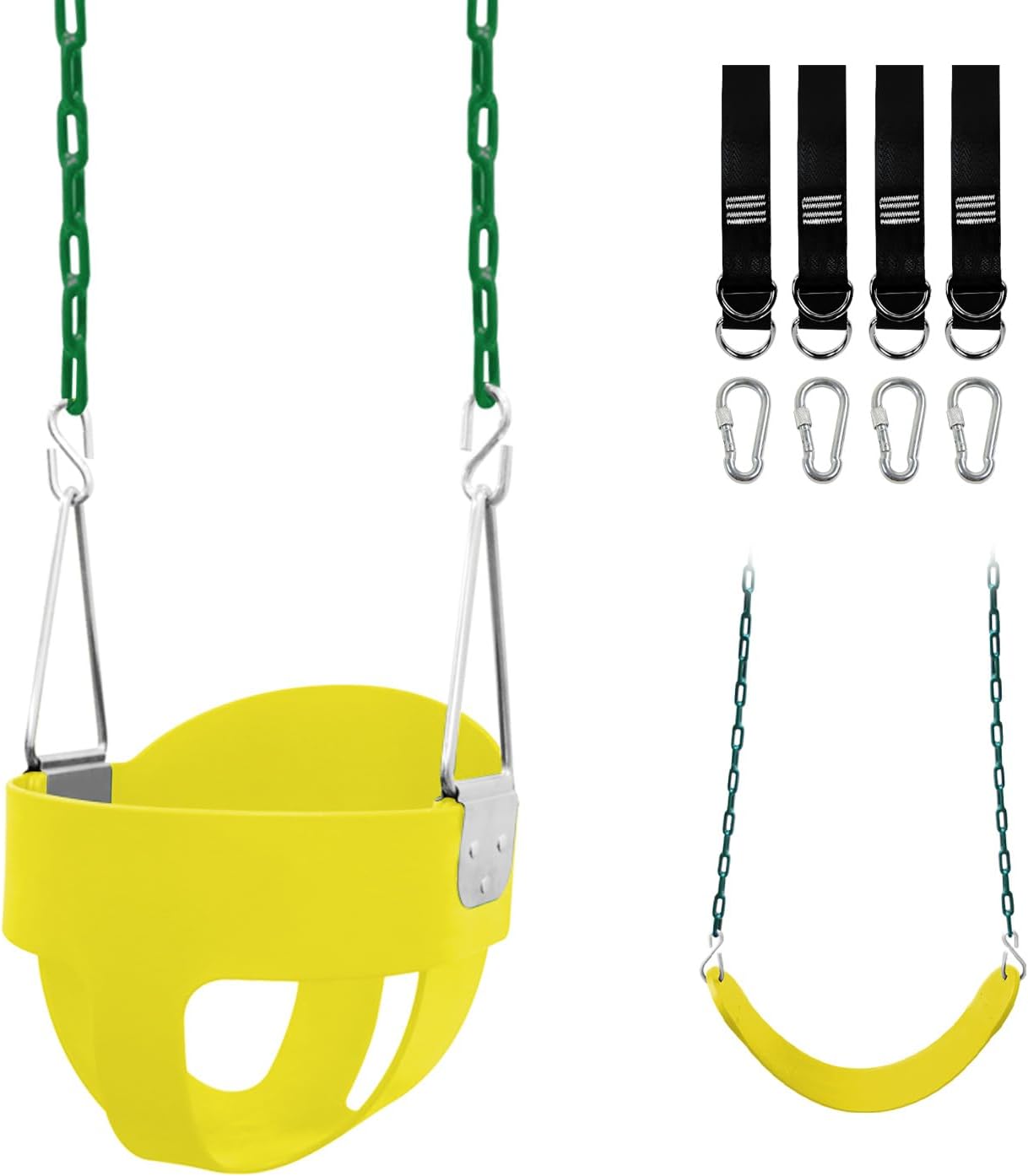 Outdoor Fun Set: Toddler Swing & Tree Swing Duo