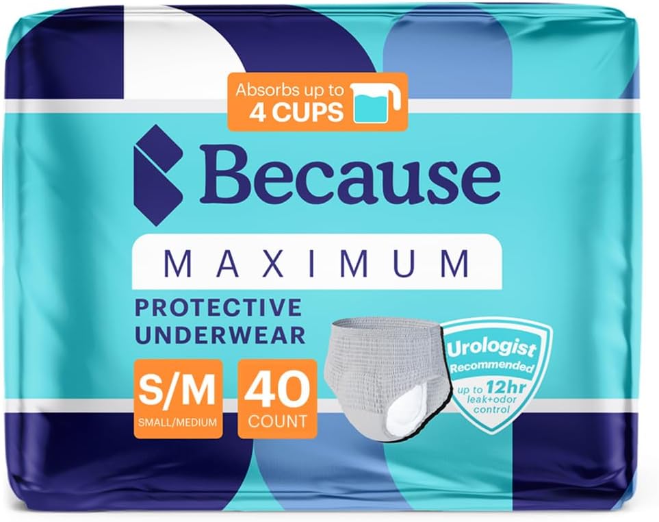 Maximum Incontinence Underwear for Men - Heavy Leak Protection