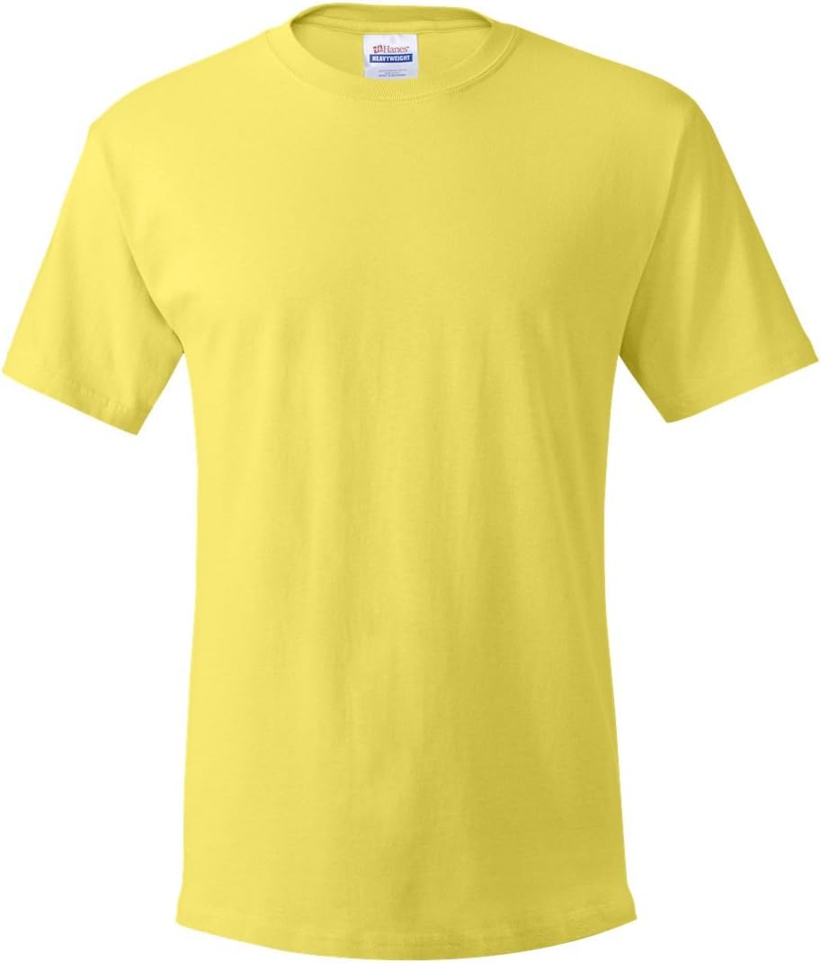 Hanes Mens Tall 100% Cotton Crew Neck Undershirts for Comfort