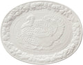 Miles Kimball 17in Oval Thanksgiving Platter for Turkey