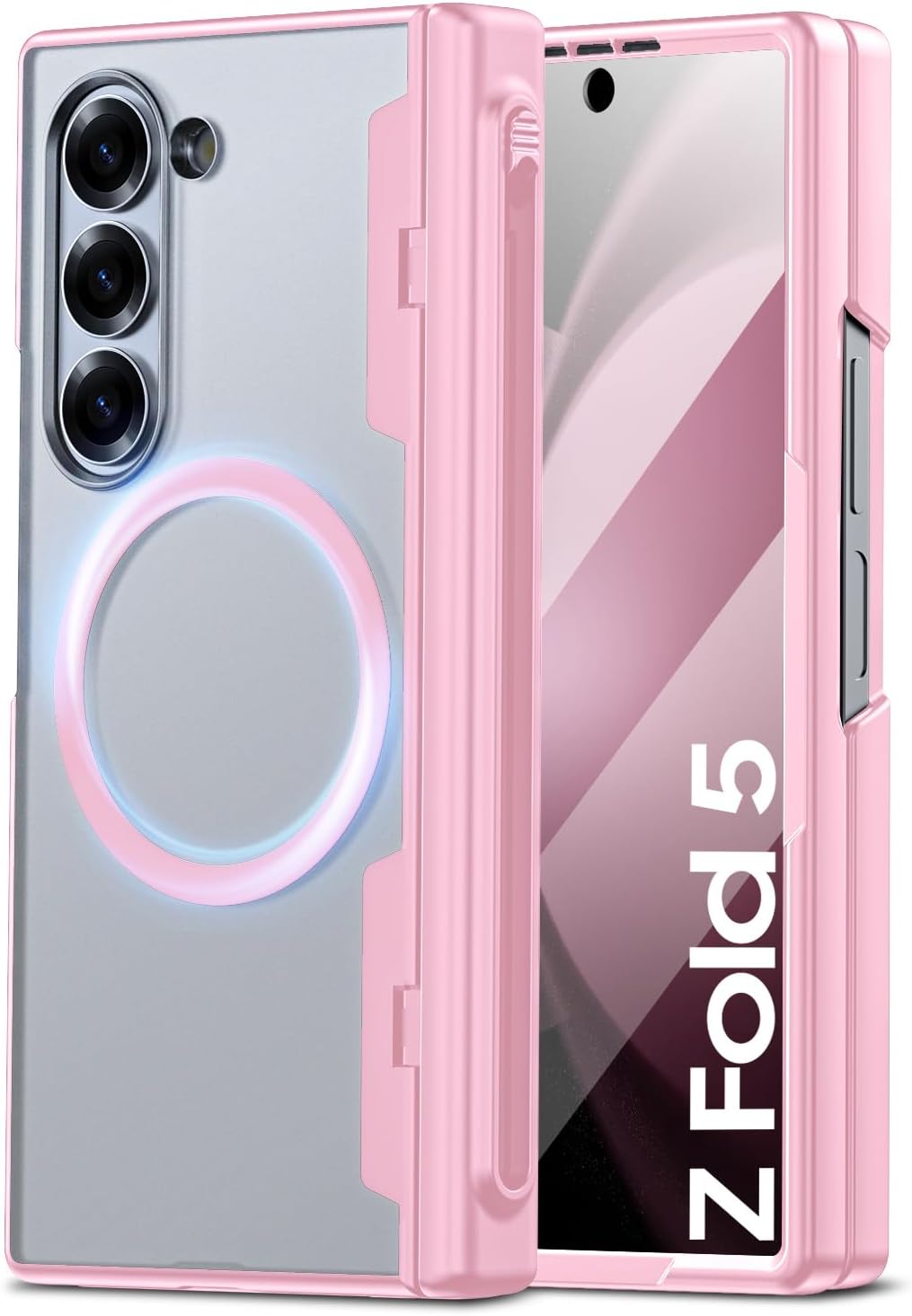Samsung Galaxy Z Fold 5 Case with Mag-Safe & S Pen Holder