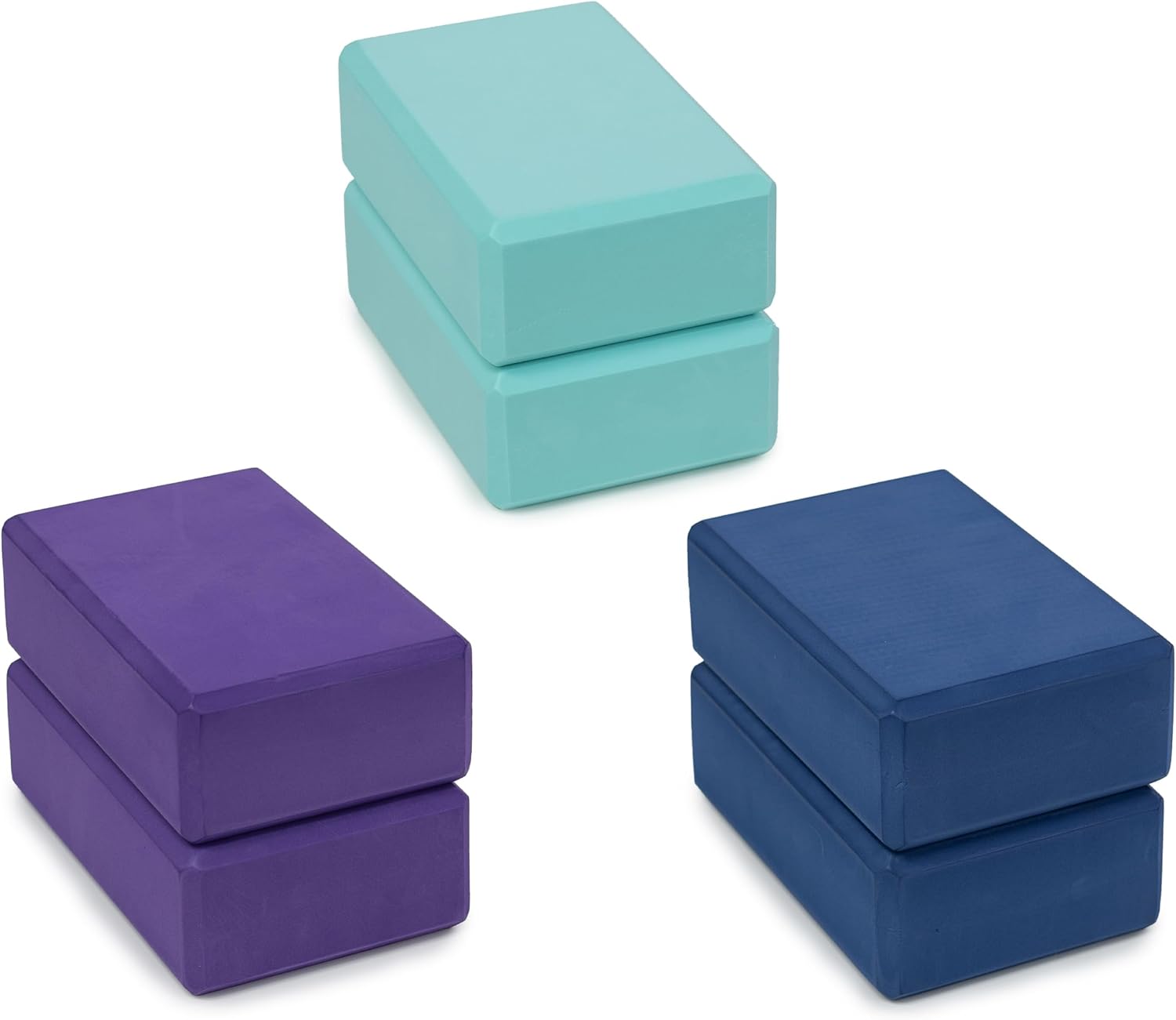 UPWARD FIT Yoga Blocks - Firm Support for Stretching & Pilates