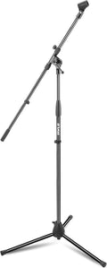 Universal Tripod Microphone Stand with 31in Knob Boom - Portable Mic