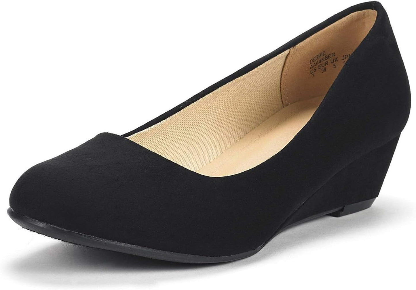 DREAM PAIRS Women's Debbie Mid Wedge Heel Pump Shoes Review