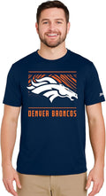 Zubaz NFL Men's Team Graphic T-Shirt - Bold Team Logo Fit