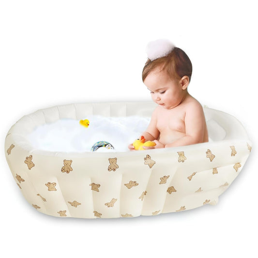 Portable Inflatable Baby Bathtub - Safe & Collapsible