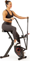 Total Body X-Bike Portable Folding Exercise Bike - Compact Home Cardio