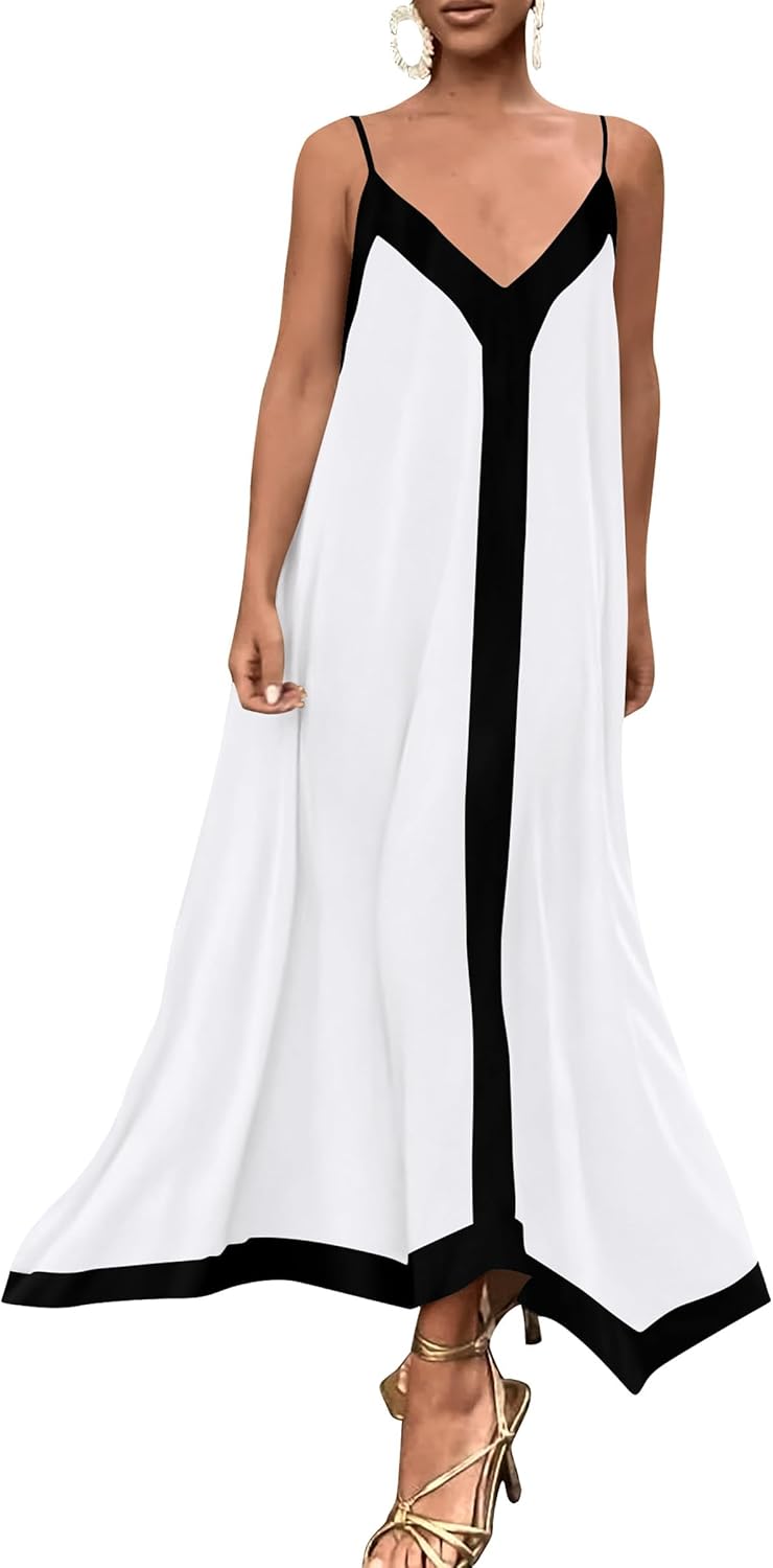 PRETTYGARDEN Women's Summer Maxi Dress for Elegant Parties