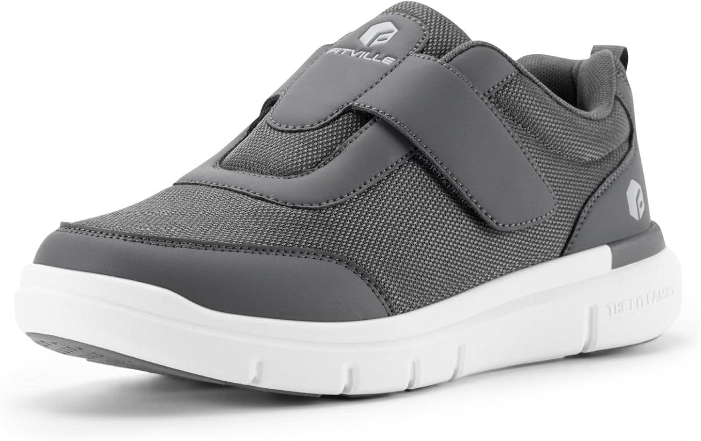 FitVille Diabetic Shoes for Men - Extra Wide Comfort Relief