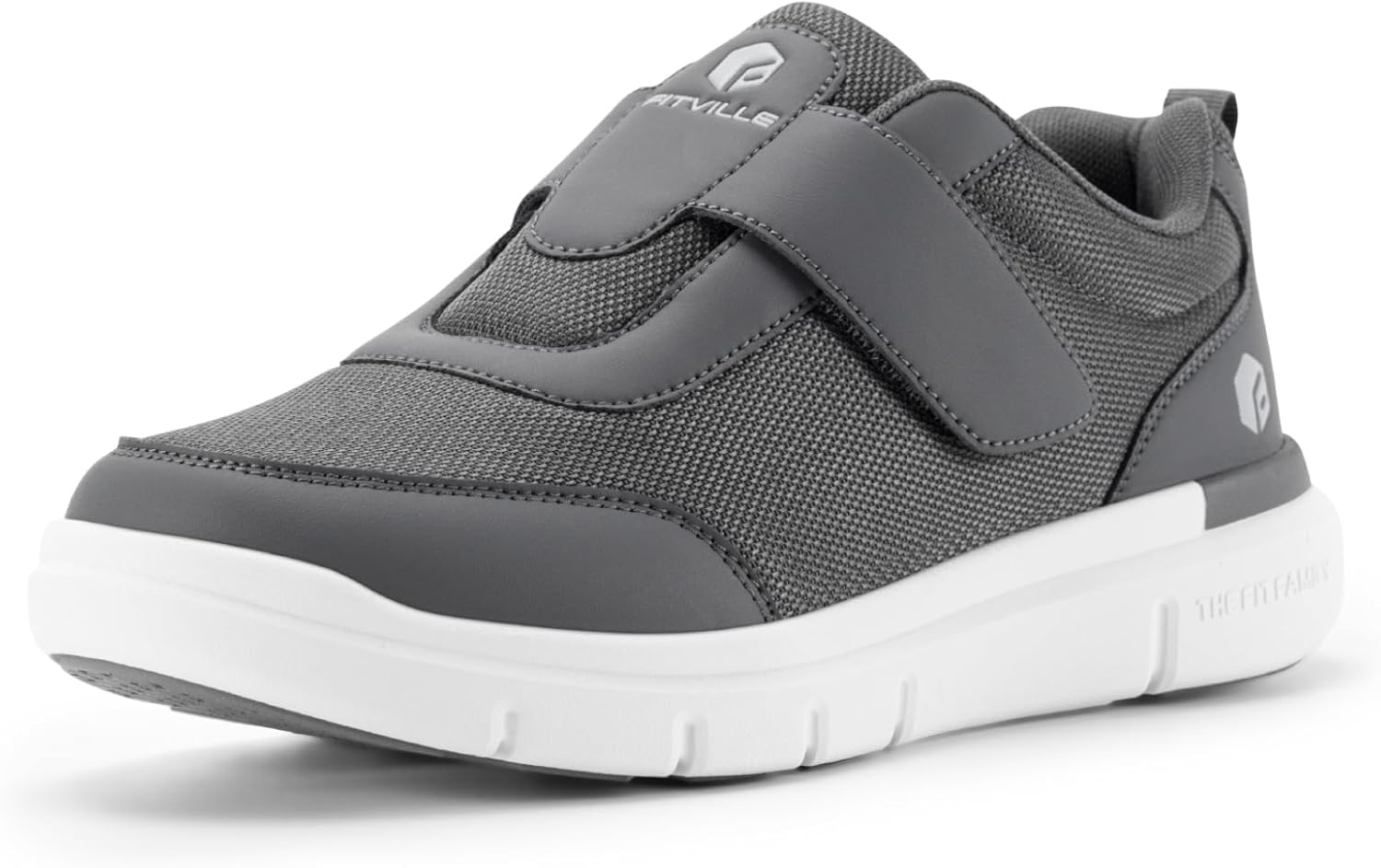 FitVille Diabetic Shoes for Men - Extra Wide Comfort Relief