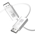 Fiber Optic DisplayPort 2.1 Cable 16.4ft - High Bandwidth DP 2.1 Cable