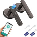 Fingerprint Door Lock Smart Door Knob Starry Grey - Keyless Biometric