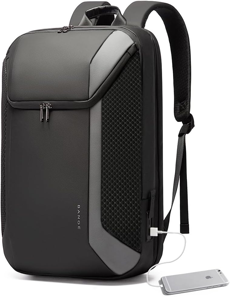 BANGE Smart Business Laptop Backpack Waterproof for 15.6-17.3 in