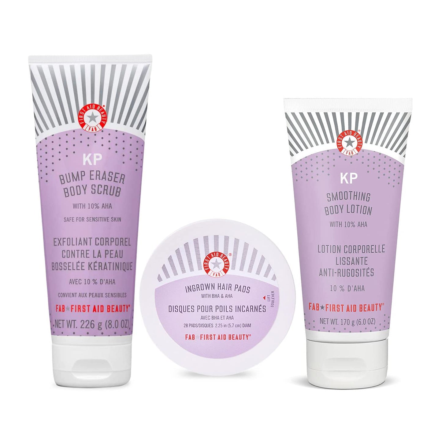 First Aid Beauty Smooth Operators Trio for Exfoliating Skin Care
