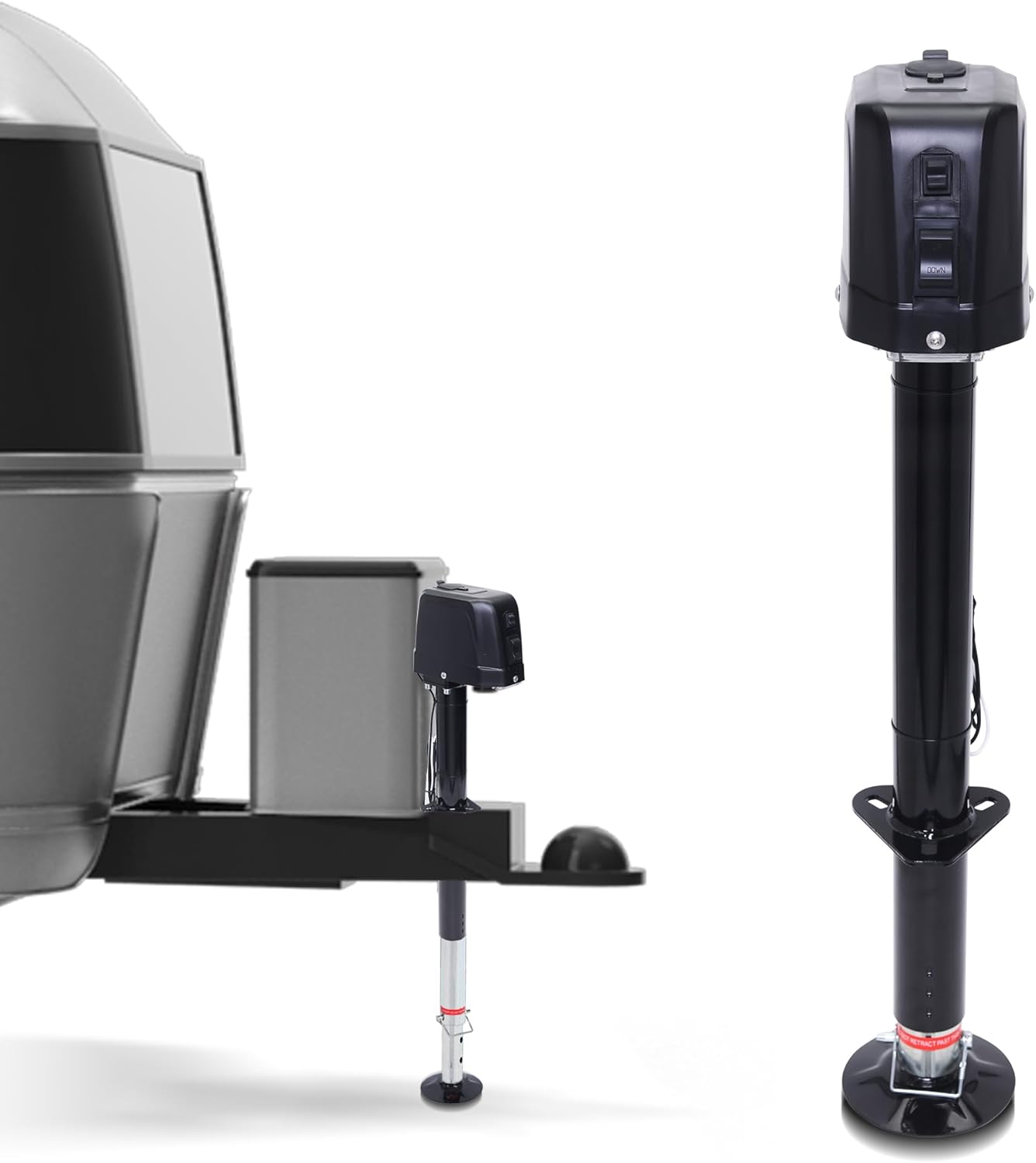 POLESTAR Electric Trailer Jack 3500lbs for RVs and Trailers