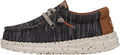Hey Dude Boys Wally Youth Jersey Shoes - Comfortable Everyday Loafers
