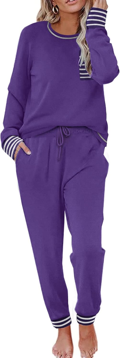 Ekouaer Women's Long Sleeve Pajama Set for Ultimate Comfort