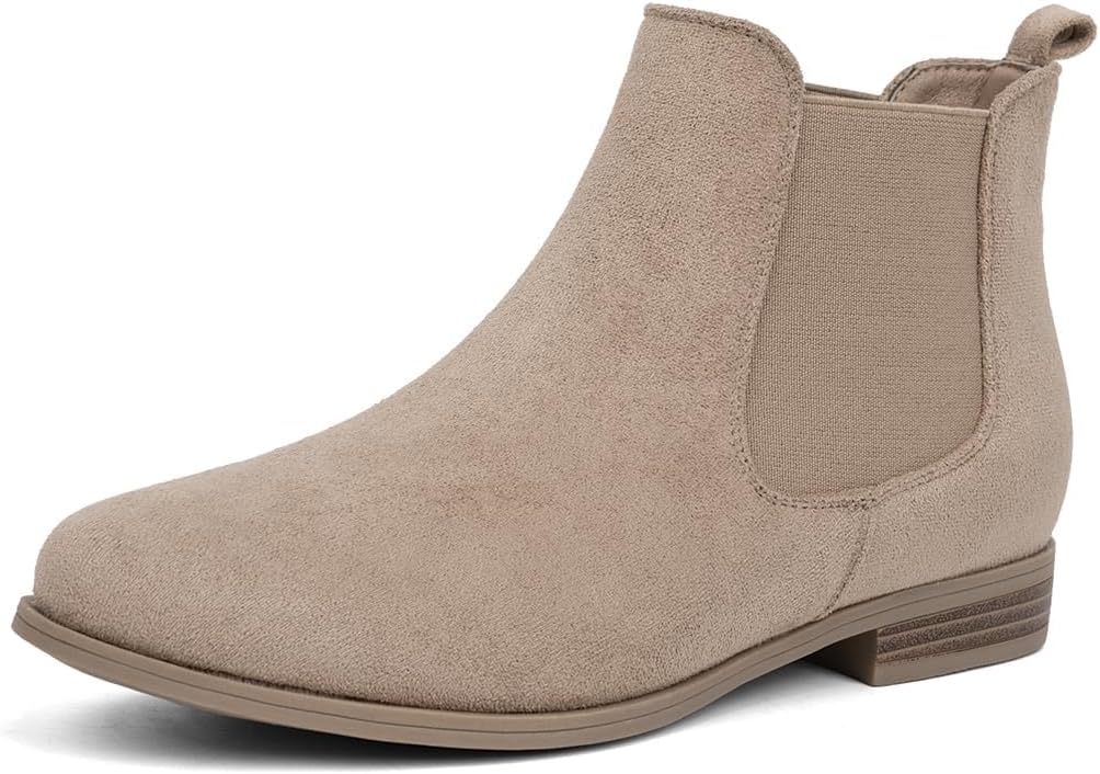 VJH confort Women's Slip on Ankle Boot for Stylish Comfort