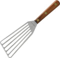 Lamson 3x6 Chef's Slotted Turner with Walnut Handle for Left-Handed
