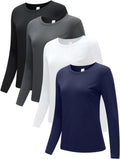 Thermal Underwear for Women 2-Pack Long Johns Set - Slim Fleece Warmth