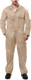 Men's Kolossus Cotton Blend Long Sleeve Coverall with Zippers