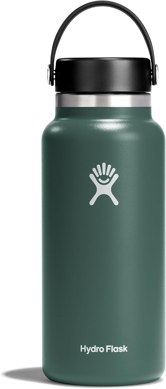 Hydro Flask 32 Oz Wide Flex Cap Water Bottle for All-Day Hydration