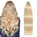 SUYYA Tape in Hair Extensions 20pc 50g 20in Light Blonde - Natural