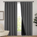NICETOWN Blackout Curtains for Bedroom - Full Shade Thermal Panels