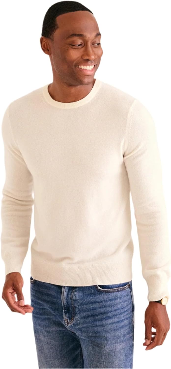 Mens The Original Cashmere Crewneck Sweater - Classic Style