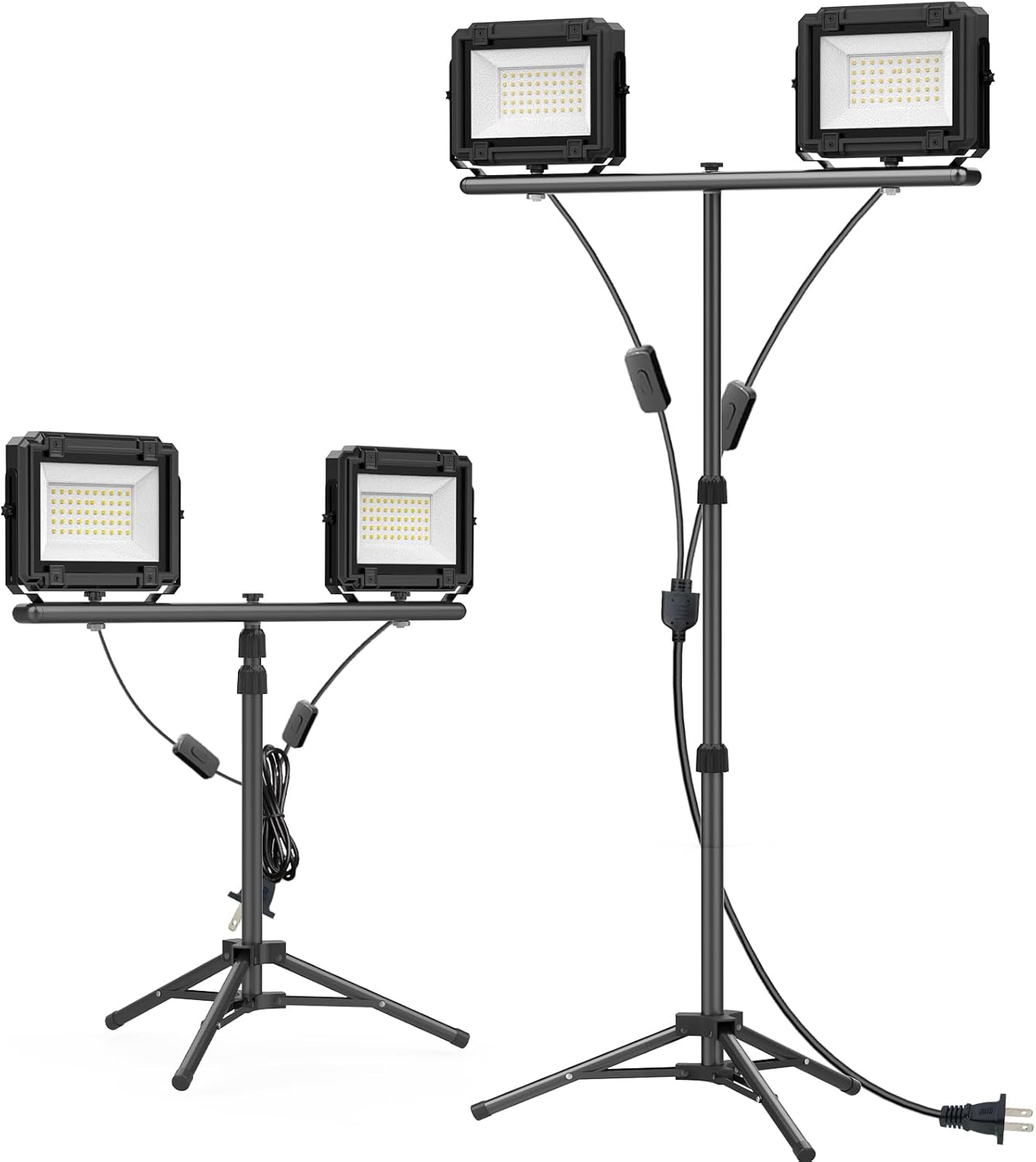 20000 Lumen Work Lights with Stand for Construction and More