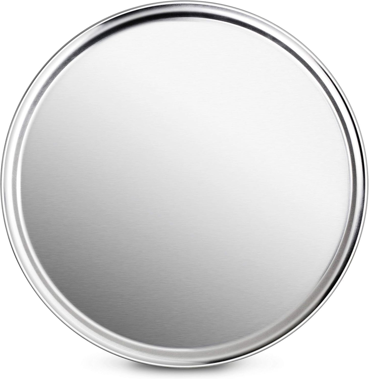 18 Inch Aluminum Pizza Pan Set of 6 for Perfect Pizzas