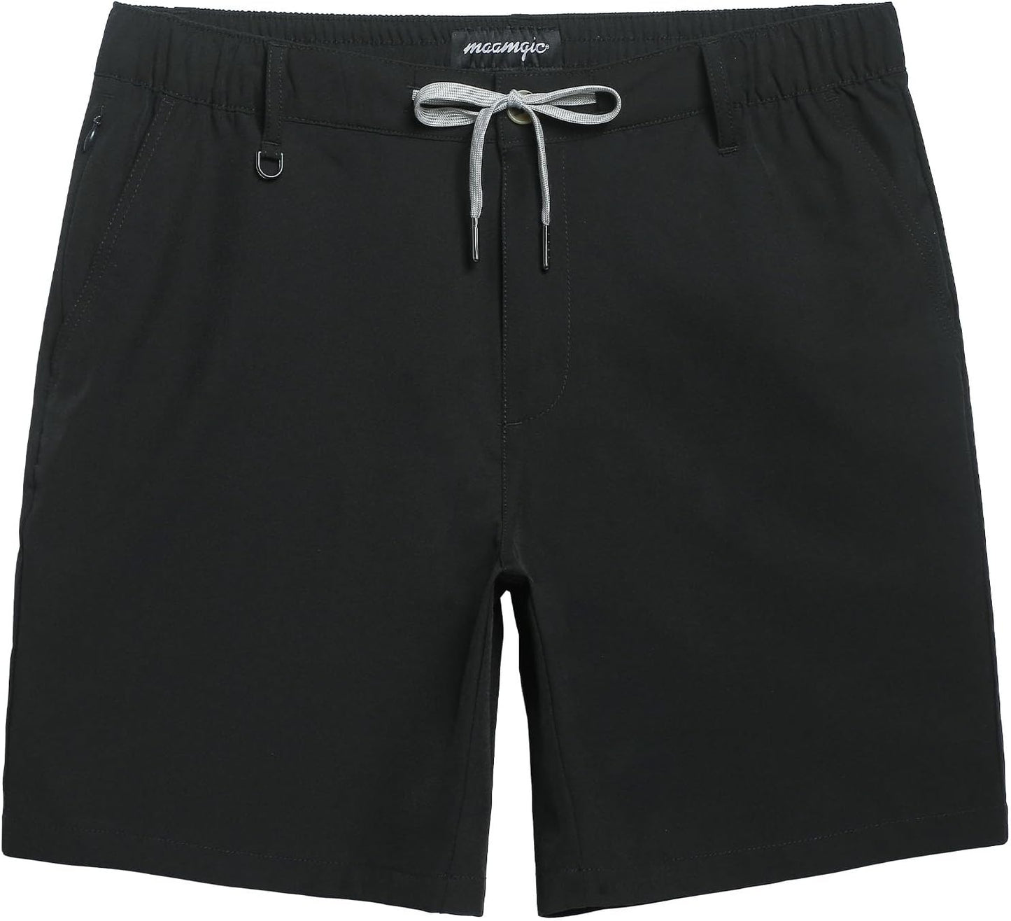 maamgic Men's 5/7 Inch Casual Classic Fit Multi-Pocket Shorts