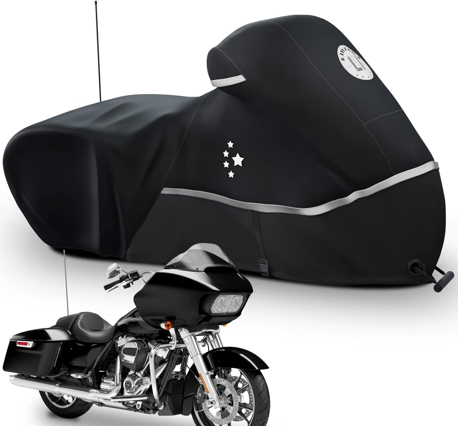 Motorcycle Cover Storage for Touring Models by LI LIBZAKI